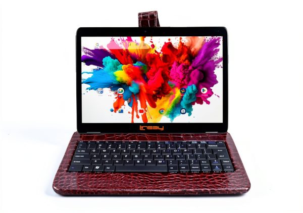 LINSAY 10.1 Inch Android 15 Tablet with Crocodile Keyboard-0