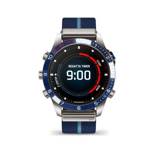Garmin MARQ Captain GPS Smartwatch Titanium Sailing-1