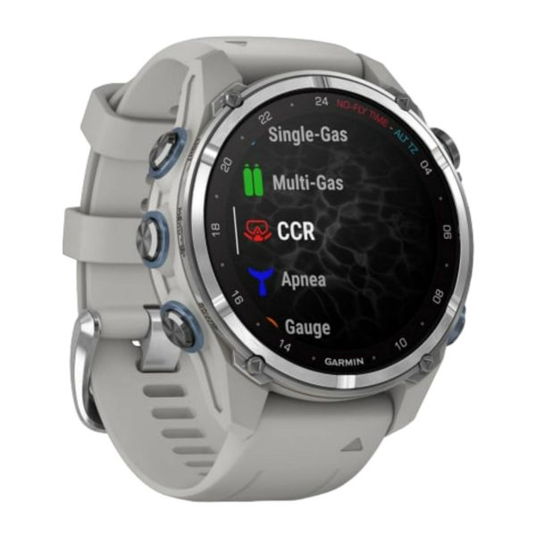 Garmin Descent Mk3 Dive Computer Steel Gray Band Silver-2